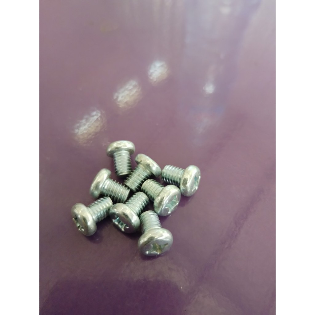 Baut JP M 4x10 /Baut JP M4/Baut Obeng Plus/Baut Plus/(Per 100 pcs)