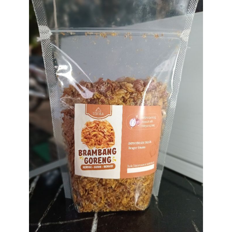 

Bawang goreng Asli tanpa tepung 125 gram