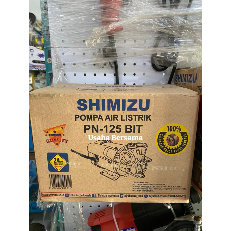 Pompa Air Shimizu PN 125 BIT