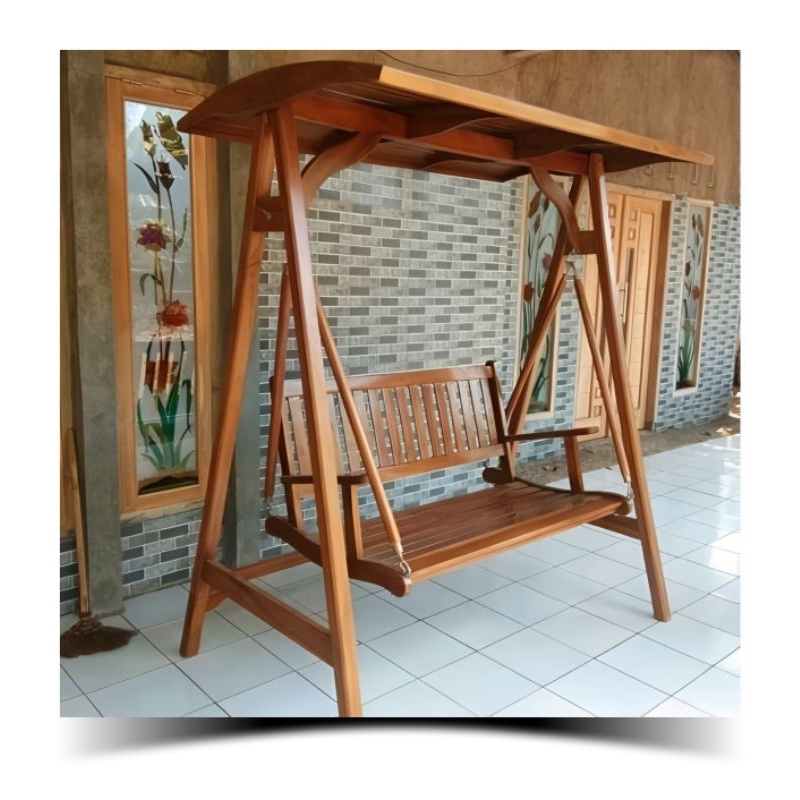 Bangku ayunan bangku teras bangku kebun