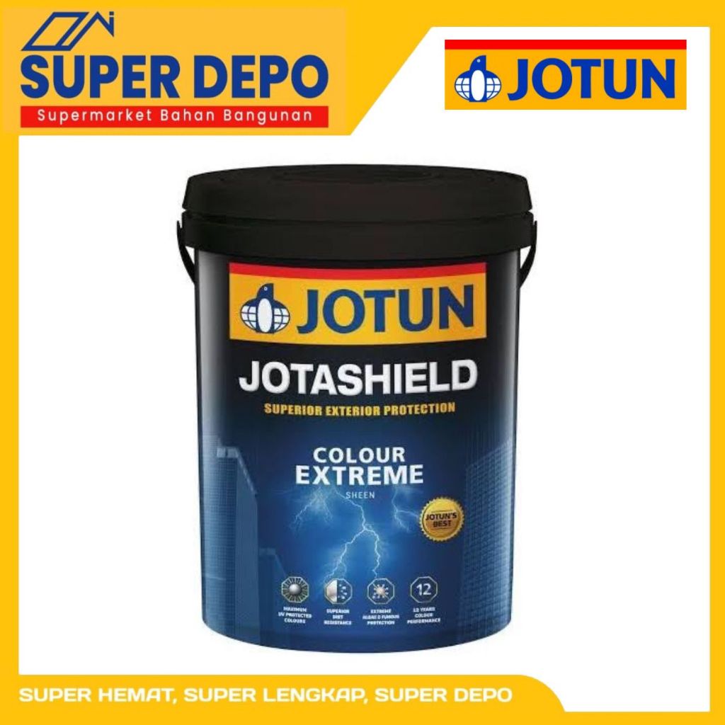 CAT TEMBOK JOTUN  JOTASHIELD EXTREME WHT 20L