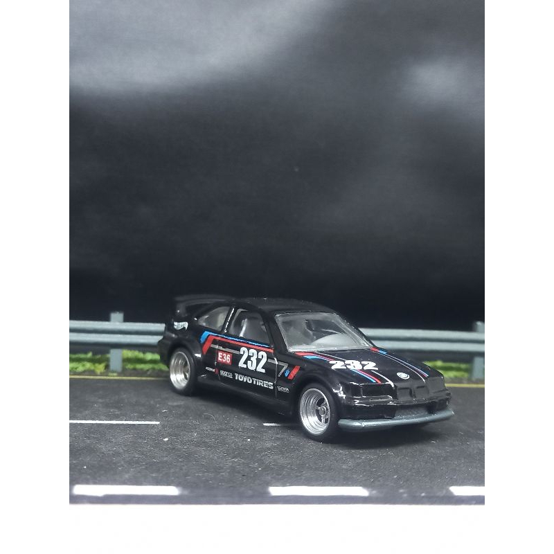 Hotwheels '94 BMW M3 GTR ( swap ban karet )