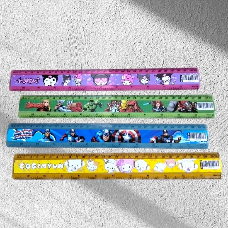

Penggaris Karakter 30 cm