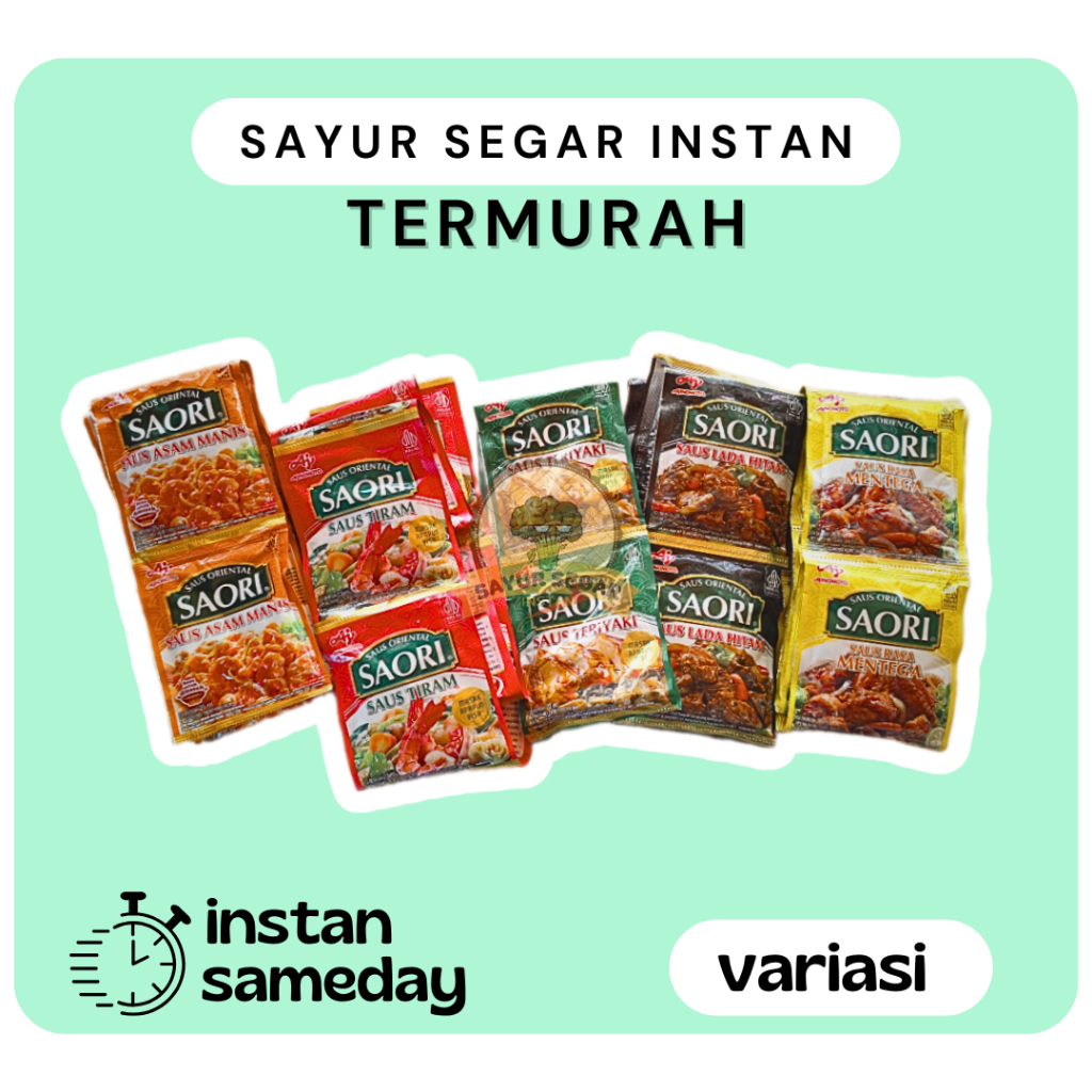 

Saori Saus Sachet / Saus Oriental