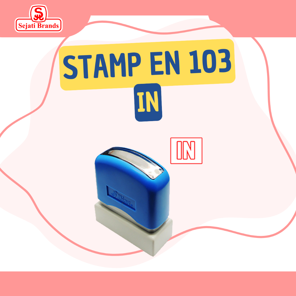

Shiny Stempel EN-013 - IN