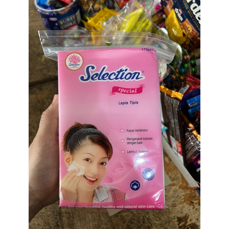 KAPAS SELECTION LAPIS TIPIS 175 PCS - KAPAS MUKA SELECTION - KAPAS TIPIS