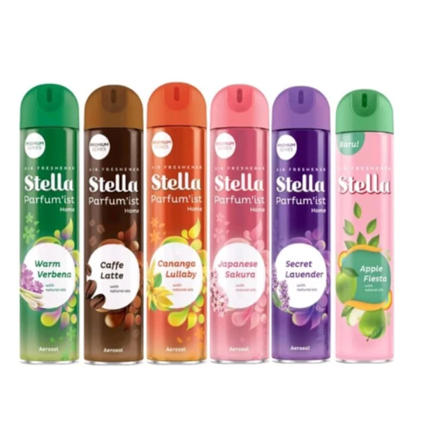 Stella semprot/ stella spray/ stella aerosol/ pengharum ruangan/ pewangi/ spray 200ml 400ml