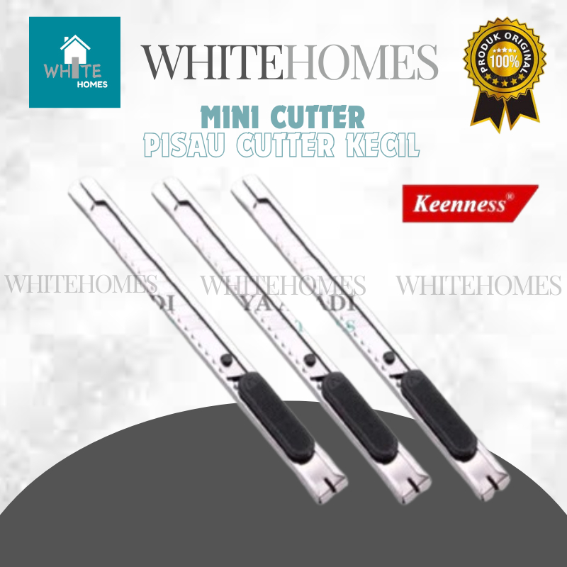 

PISAU KATER KECIL STAINLESS STEEL PISAU KATER CUTTER KUTER SMALL CUTER KNIFE PEMOTONG KERTAS PACKING