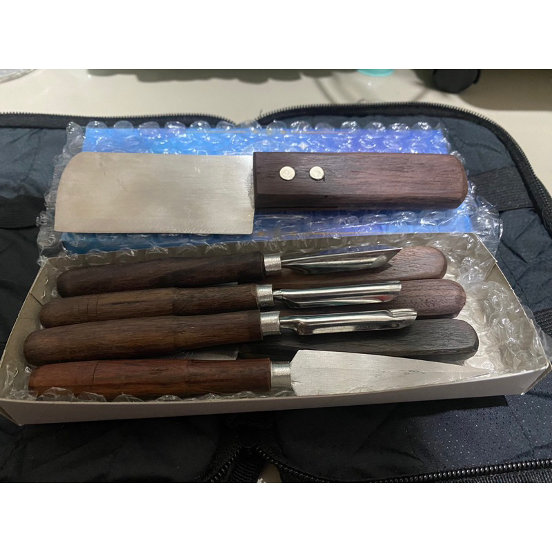 ☑️PROMO Pisau Ukir Garnish / Pisau Garnish Premium Quality Original / Pisau Ukir Buah Dan Sayur Isi 