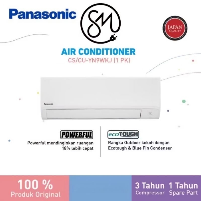 AC Panasonic 1 PK CS-YN9WKJ YN9 9WKJ