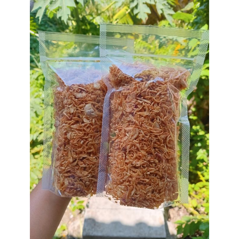 

Bawang Goreng Sumenep Kemasan Pouch 100gr