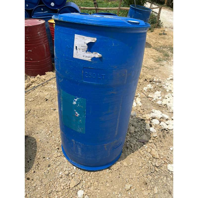DRUM 250LITER HDPE