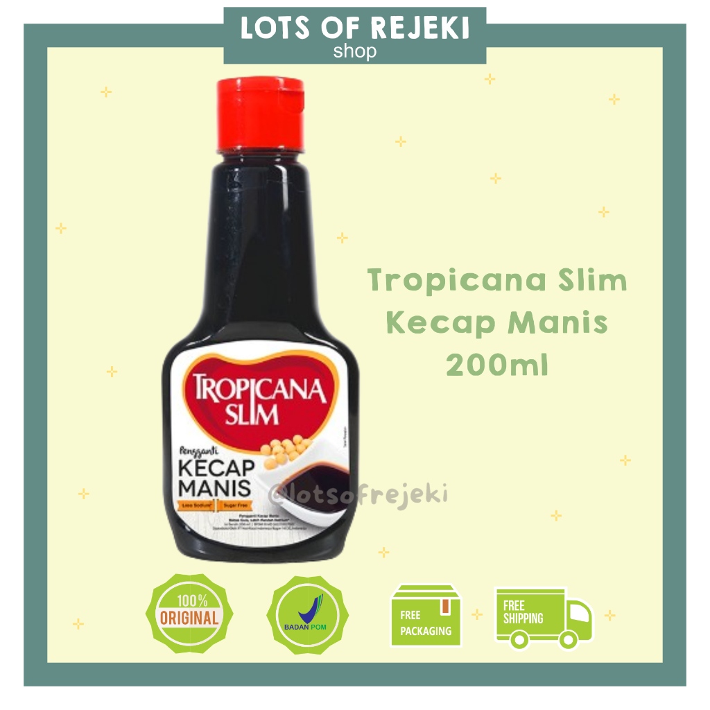 

Tropicana Slim Kecap Manis 200ml