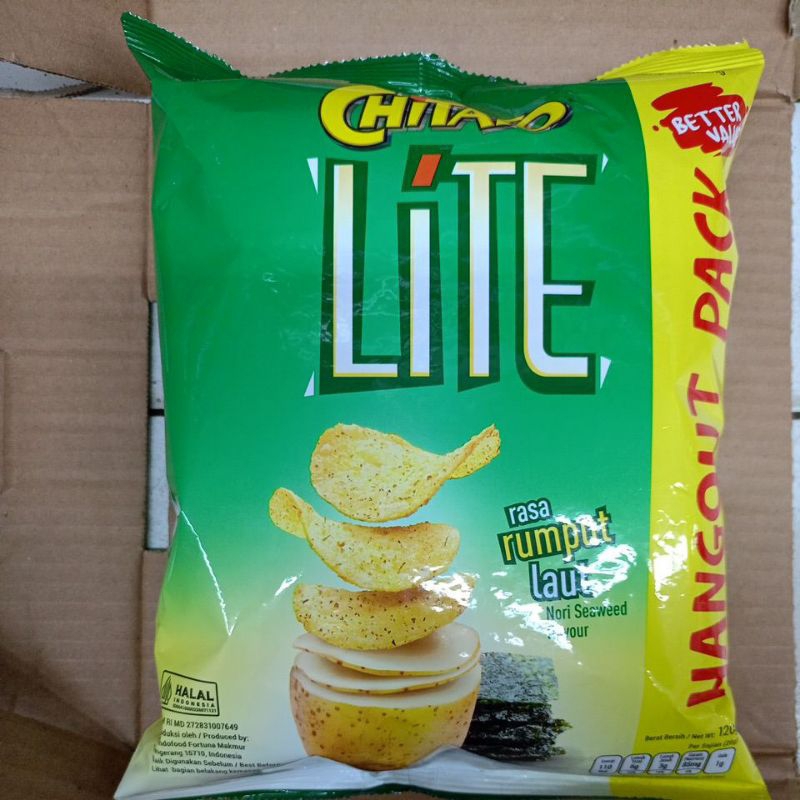 

Chitato Lite Rumput laut 120gr