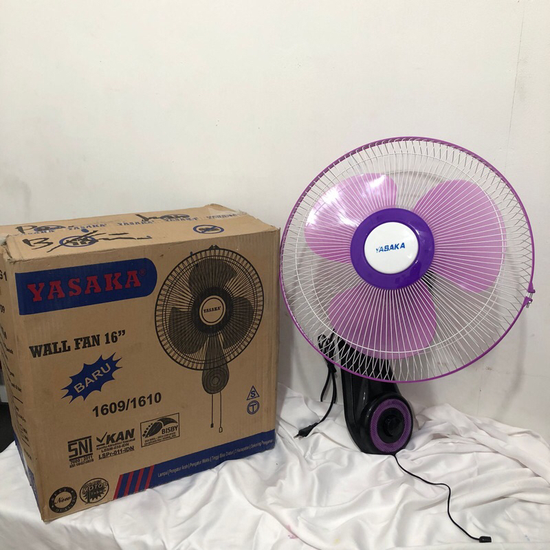 kipas angin Wall fan Yasaka 16inch / Kipas angin dinding Yasaka 16 inch