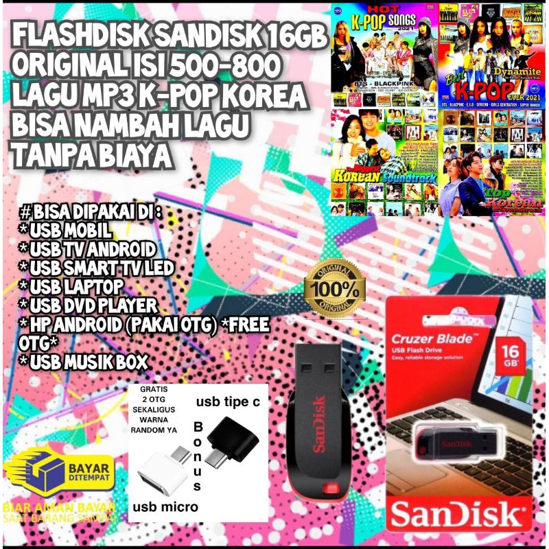 FLASHDISK ISI LAGU MP3 MOBIL - USB FLASHDISK ISI LAGU MP3 UNTUK MOBIL-PLESDISK ISI LAGU MP3-FLASHDIS