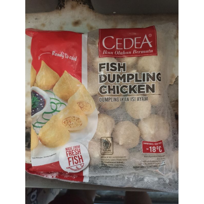 

Dumpling Keju dan Ayam Cidea