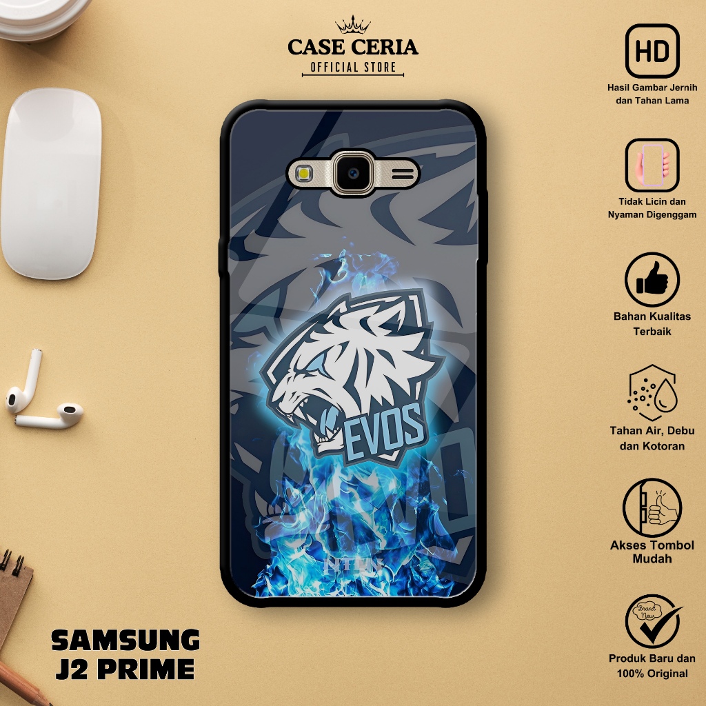 Case SAMSUNG J2 PRIME - Casing SAMSUNG J2 PRIME Motif EV0S Esports - Silikon Case –Hardcase J2 Prime