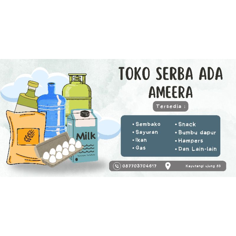 

Jual sembako ikan/ayam/sayur dll