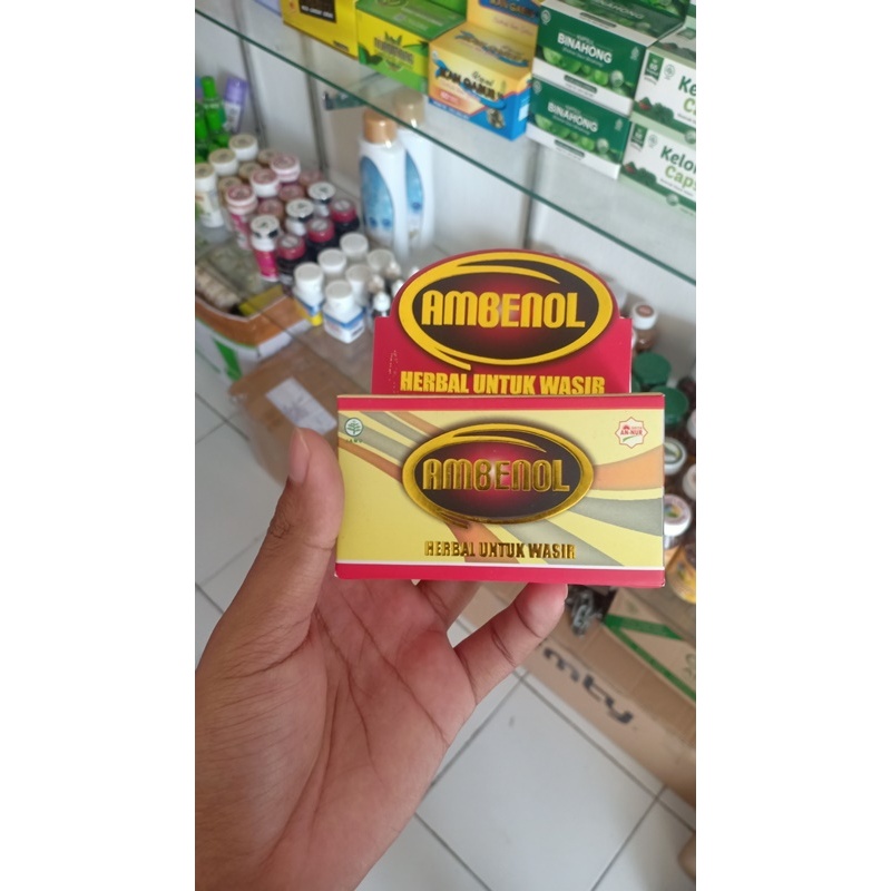 

Obat Herbal wasir ambeien AMBENOL 50 kapsul