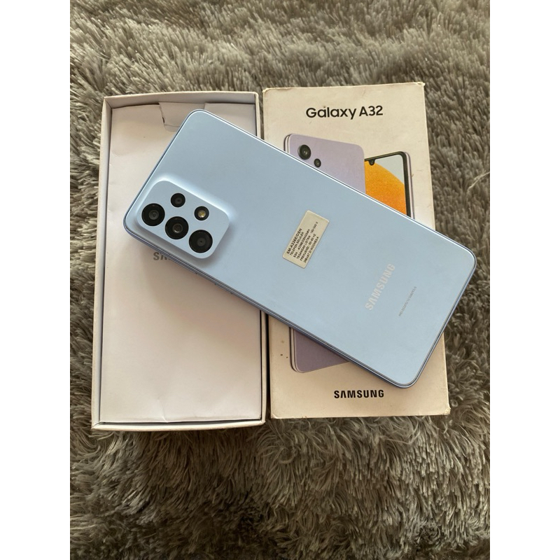 Samsung Galaxy A32 (8/128) Second Fullset - Awesome Violet