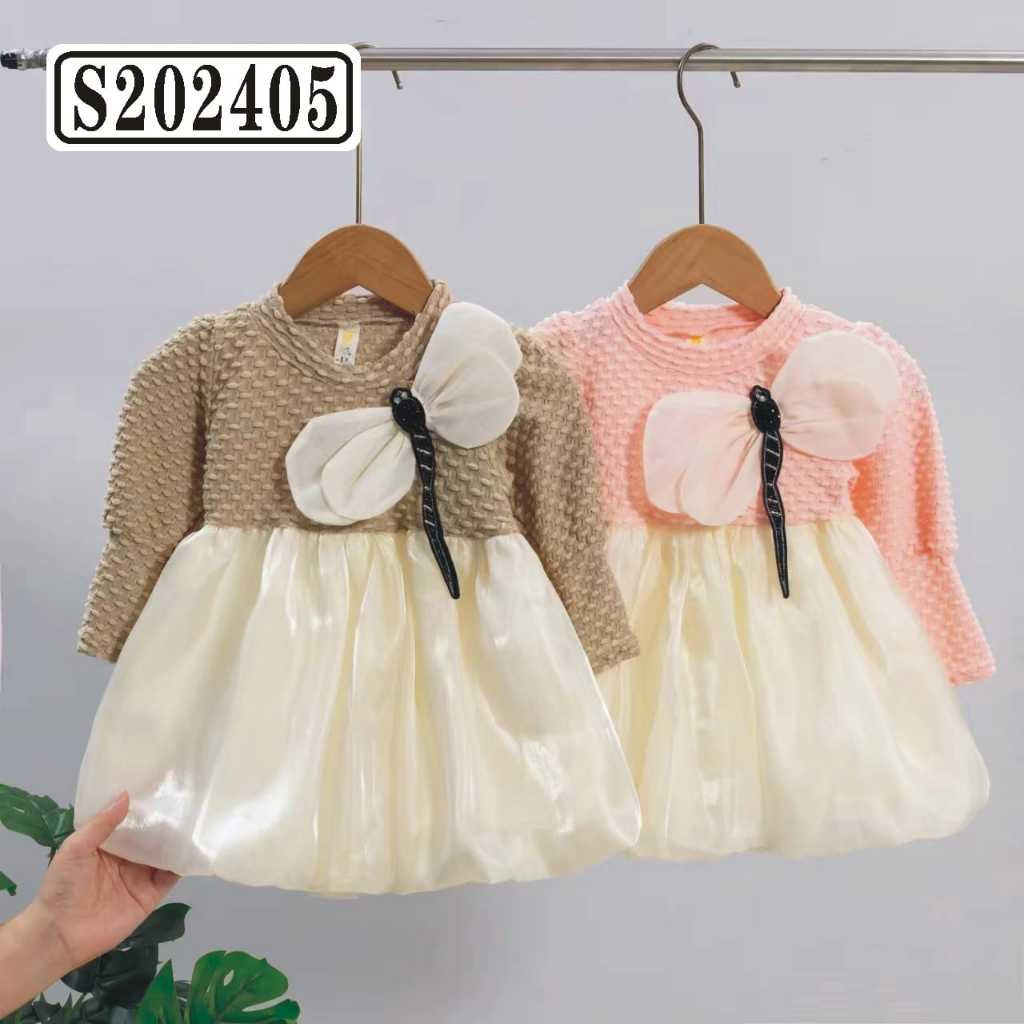DRESS ANAK CEWEK / BAJU ANAK PEREMPUAN IMPORT 1~ 4 Tahun
