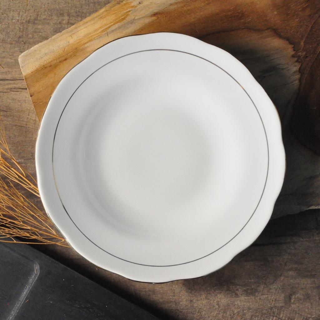 MURAH Sango Piring Makan Harian 8 inch, 9 inch Serving Dish Dinner Plate Saji Polos Premium Estetik