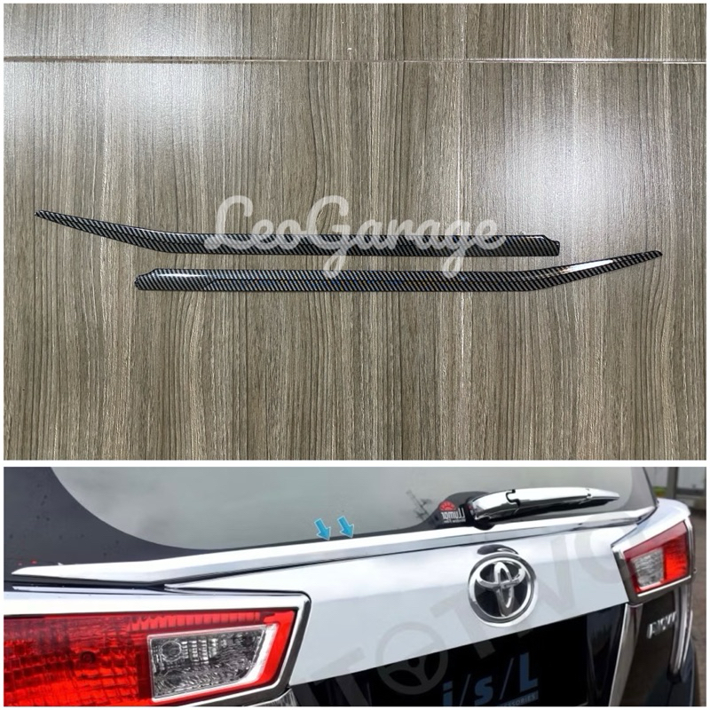 ALL NEW INNOVA REBORN 2016 2021 2024 LIST LIS KACA BELAKANG PINTU MOBIL CARBON KARBON GLOSSY CAR REA