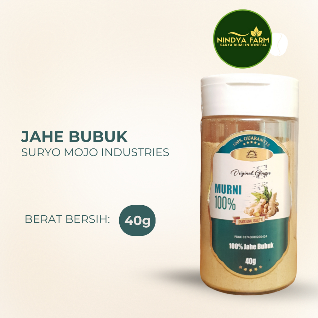 

NINDYA FARM JAHE | JAHE BUBUK | 100% AUTHENTIC