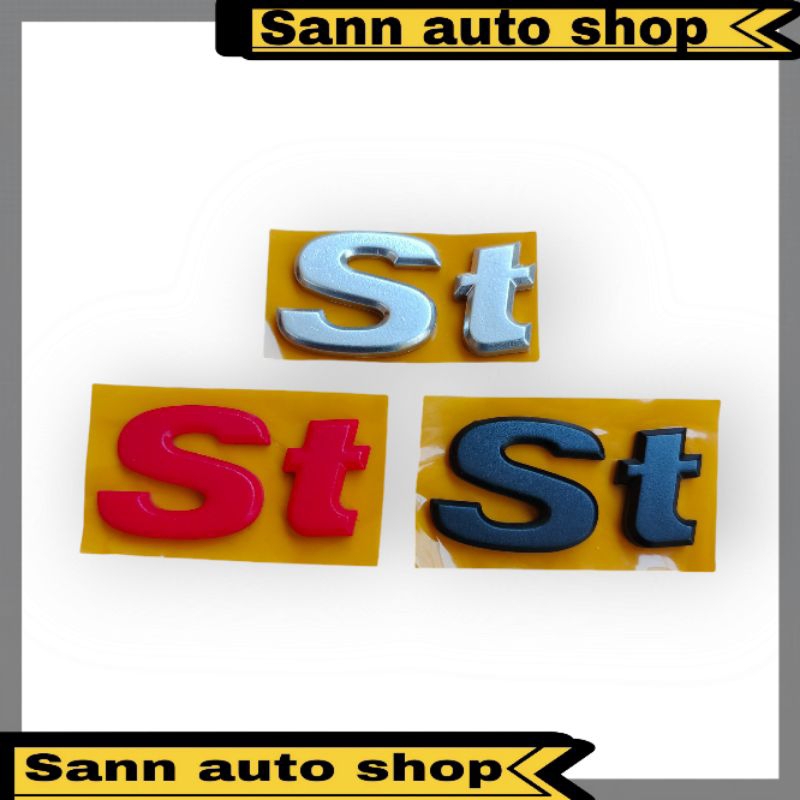 Emblem Bagasi Xtrail T30 (ST) Original Genuine Part / Emblem Logo ST Nissan Xtrail T30 Original