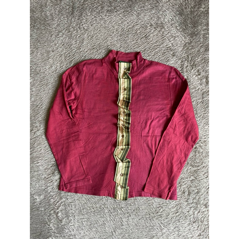 jean Paul Gaultier junior vintage longslevee blouse