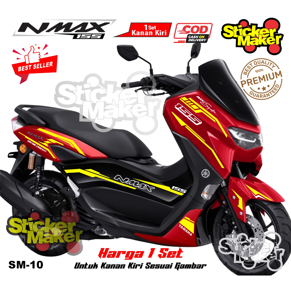 striping nmax new 155 sticker variasi nmax new 155 striping variasi body nmax new 2020 2022 2023 sti