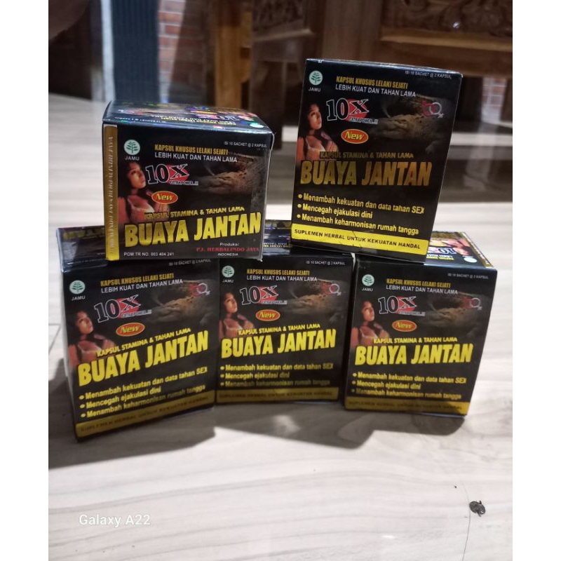 Buaya Jantan Kapsul Original