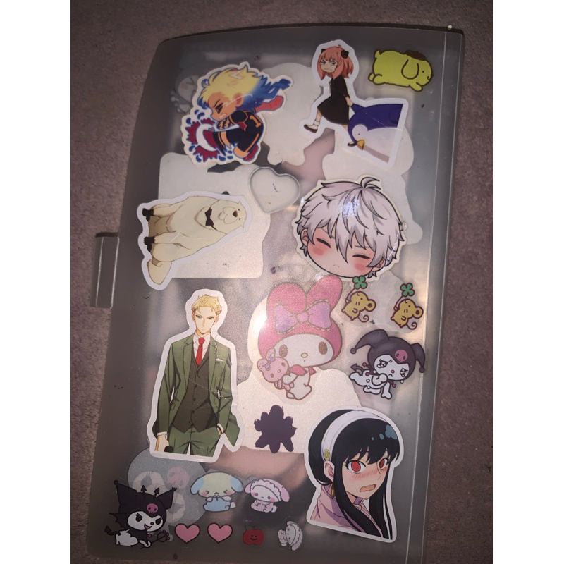 

card buku anime