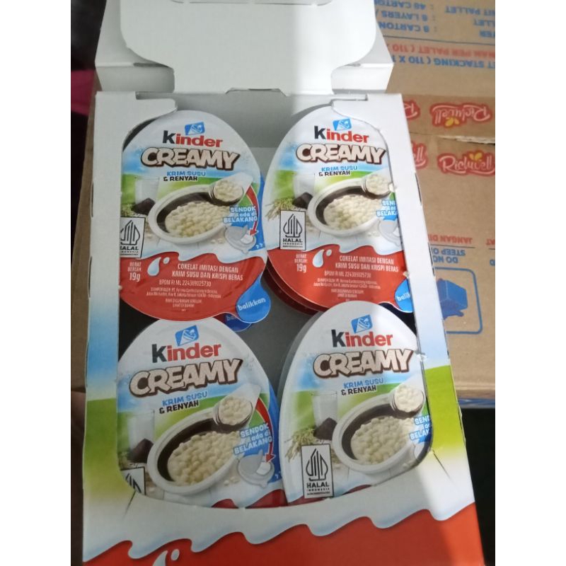 

Kinder creamy