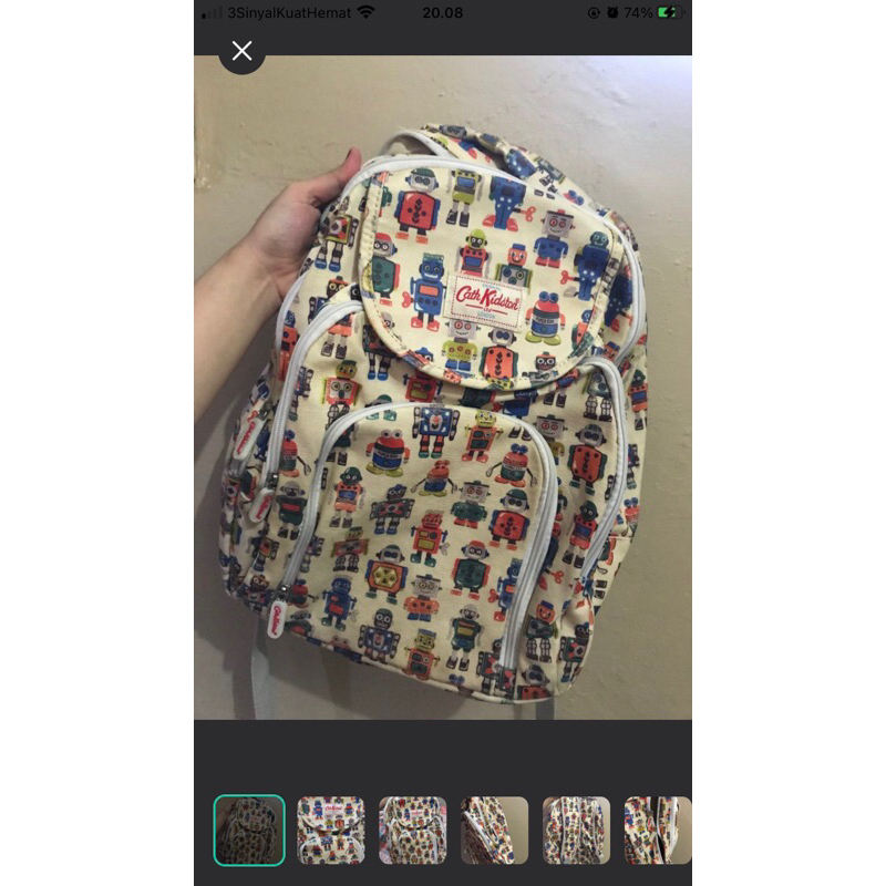 Preloved tas ransel original cath kidston