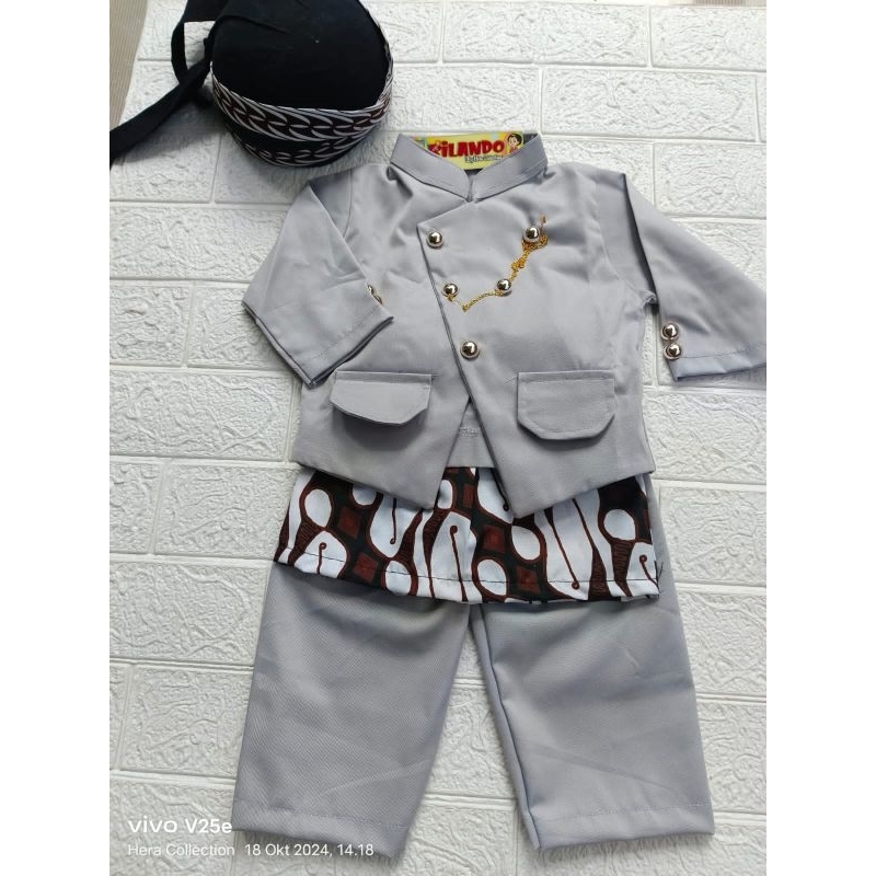SETELAN BASOFI BAYI//BASOFI ANAK MURAH//BAJU ADAT//BAJU TEDAK SITEN