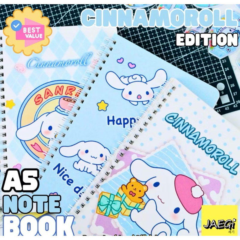 

Note Book Sanrio Ring A5 Butu tulis A5 Aesthetic toserbee