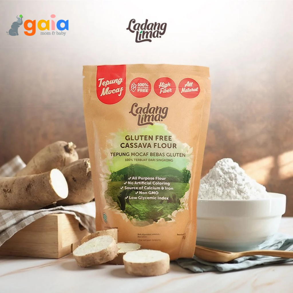 

Ladang Lima Tepung 500gr | Tepung Singkong Gluten Free