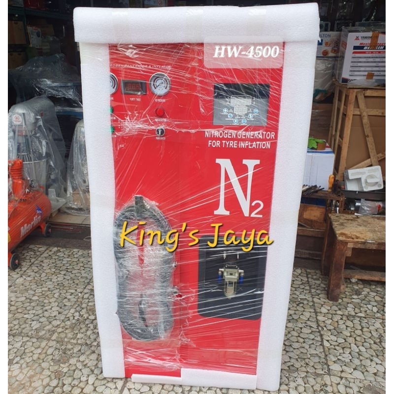 Mesin Nitrogen Ban Kendaraan HW 4500 Nitrogen Generator HW4500