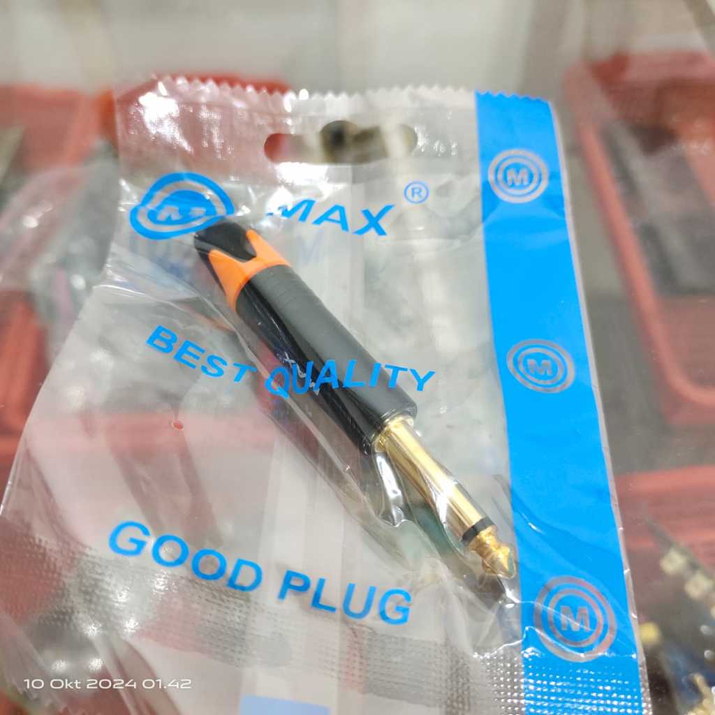 JACK AKAI MONO MAX + PACKING UNTUK AMPLIFIER