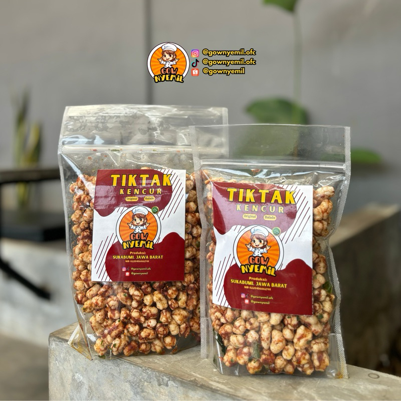 

(PAKET USAHA) 5kg - Tiktak Kencur/ Cikur Pedas Daun Jeruk by Gow Nyemil
