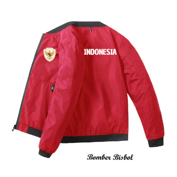 Jaket Pria | Jaket Bomber Bisboll | Jaket Garuda Timnas | Jaket Parasut | Jaket Bola Logo Garuda Ind