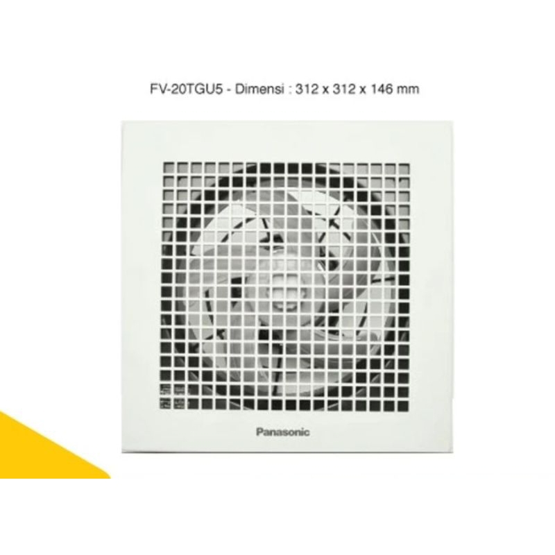 Exhaust Fan Ceiling Fan Kipas Heksos Hexos Plafon 8" 8 Inch 20cm PANASONIC FV20TGU