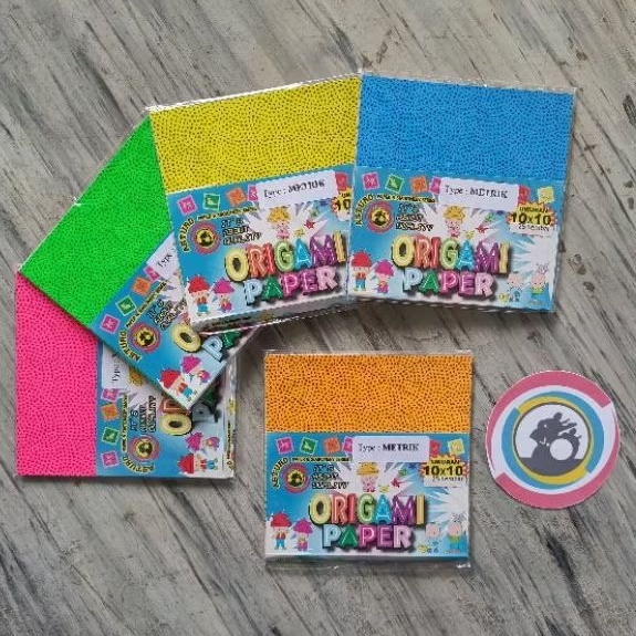 

ASTURO Kertas Origami Paper Motif Metrik 10X10