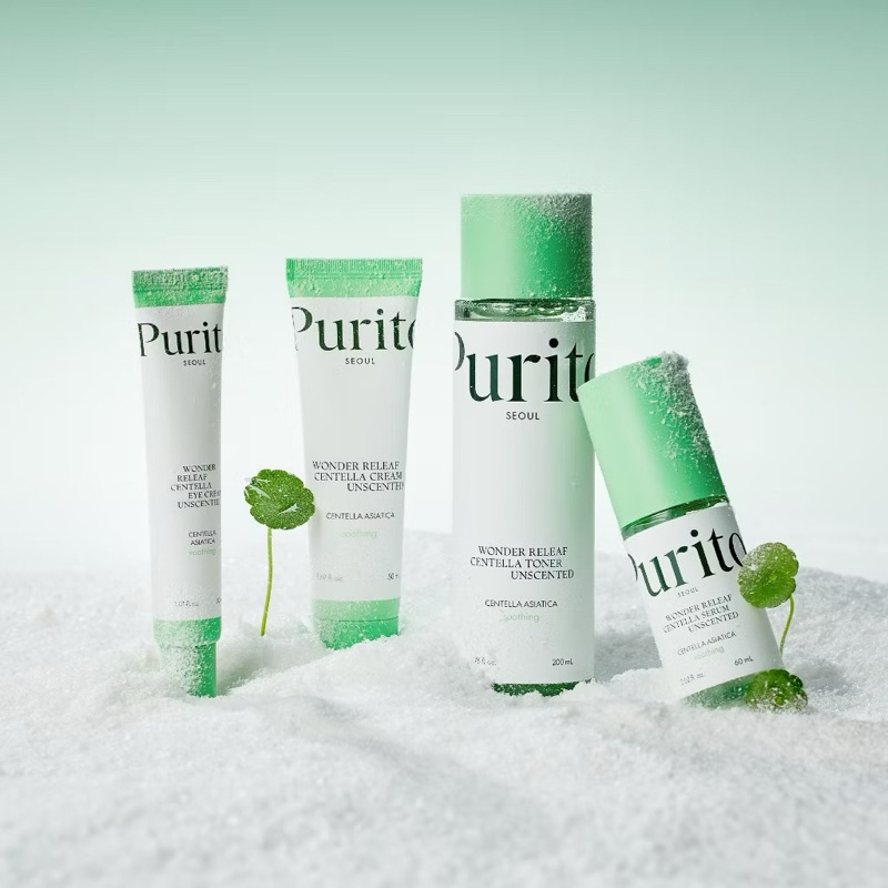 Purito Wonder Releaf Series | Centella Toner Unscented 200ML | Purito Wonder Releaf Centella Serum U