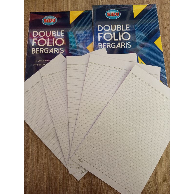 

KERTAS FOLIO GARIS (PER 10 LEMBAR)