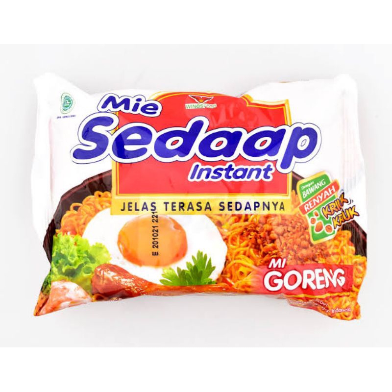 

MIE SEDAAP (MI GORENG) - 90gr mie goreng instant murah