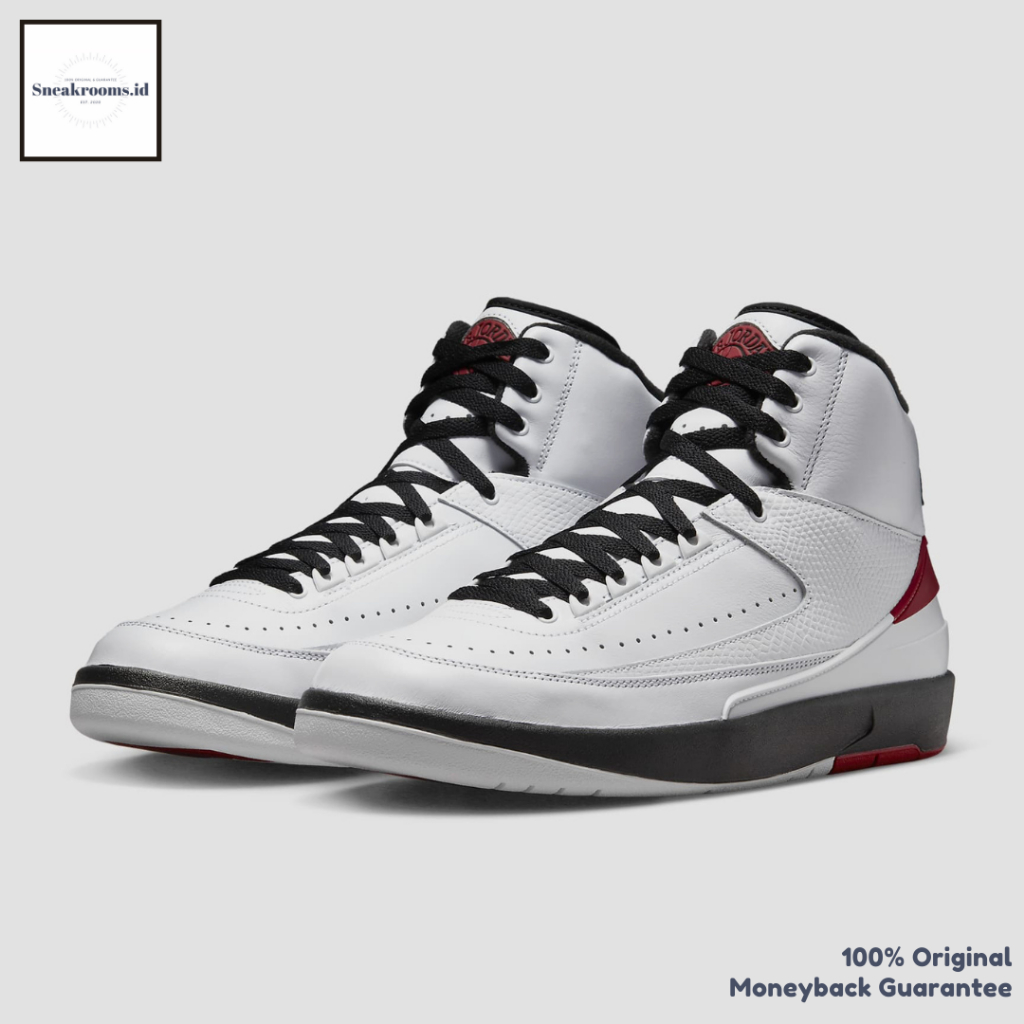 Air Jordan 2 Retro Chicago 2022 Original Resmi (100% Authentic)