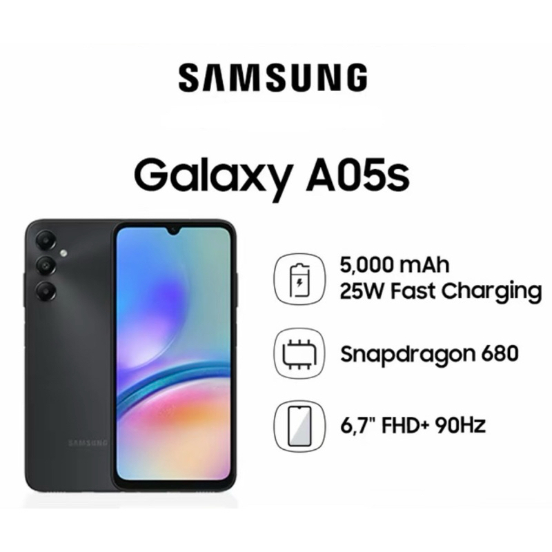 (HP BARU) SAMSUNG GALAXY A05s RAM 6GB+128GB